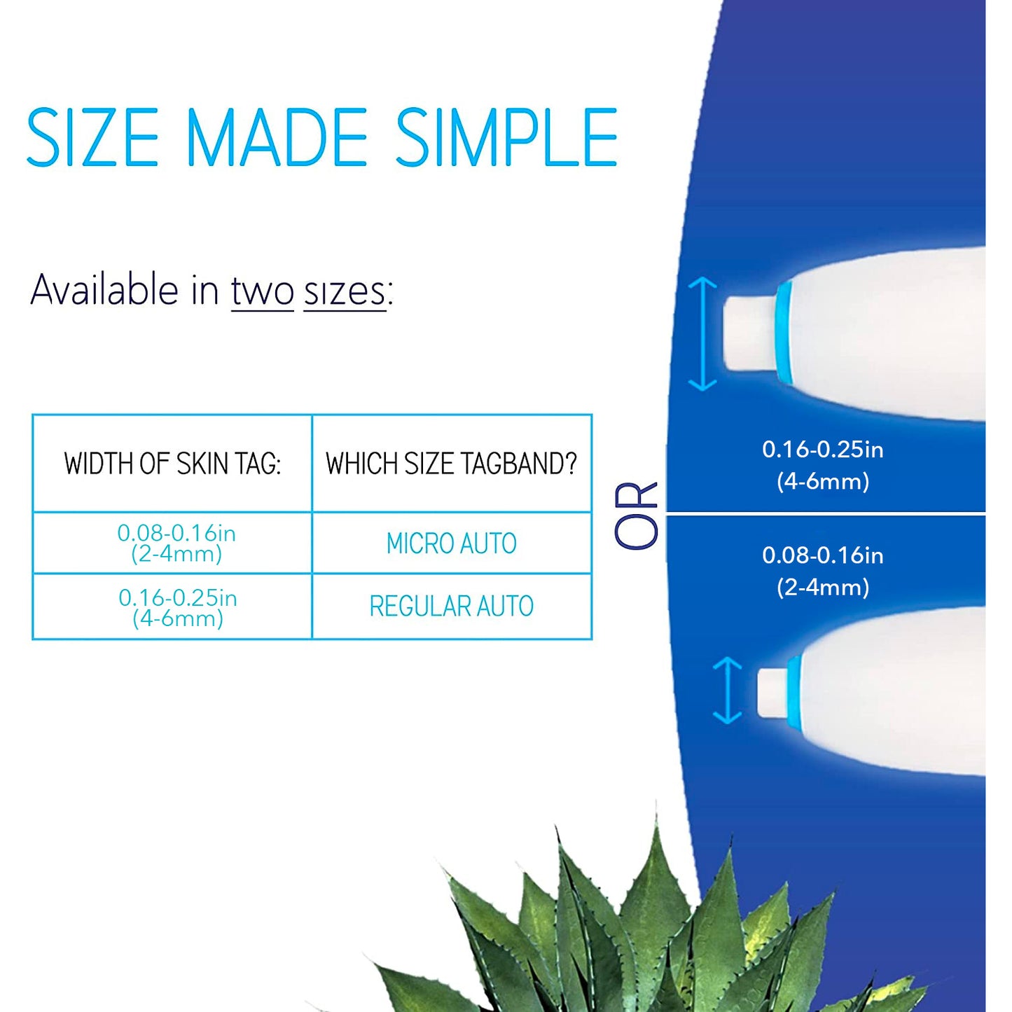 Auto STR Skin Tag Removal Kit. Fast Effective & Safe Skin Tag Remover for Medium/Large Skintags (0.16-0.25in / 4-6mm) - One-Hand Application in Minutes, Includes Pen, Loading Cone, 10 Bands & 10 Wipes